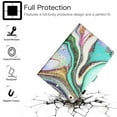 thumbnail image 3 of Allytech iPad mini 5 Case 2019, iPad Mini 4 Case, iPad Mini 1 2 3 Case,PU Leather Smart Cover Auto Sleep Wake Multi Anlge Viewing Stand Folio Flip TPU Cover for Apple Mini iPad 7.9,Colorful Marble, 3 of 7