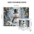 thumbnail image 5 of 500 PCS Cute Snowman Puzzles For Adults 500 Pieces,Wonderful Imagination,Ideal For Relaxation And Family Fun,Every Piece Is Unique,Modern Style Wooden Jigsaw Puzzles As Home Wall Decor, 5 of 6