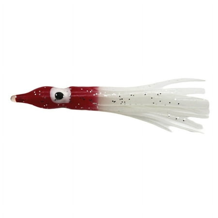 Symkmb Soft Octopus Bait 100mm Octopus Bait Squid Skirt Fishing Tackle Trolling Bait PVC Luminous Skirt Fishing Bait 009 pvc