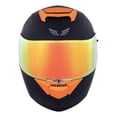 thumbnail image 4 of Casco Bkr Apolo Negro Mate Mica Naranja Repuesto Transparente Abatible Svs Naranja negro XXL, 4 of 6