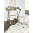 thumbnail image 2 of Linon Coy Folding Desk, 34.25" Tall, Rustic Brown Finish, 2 of 18