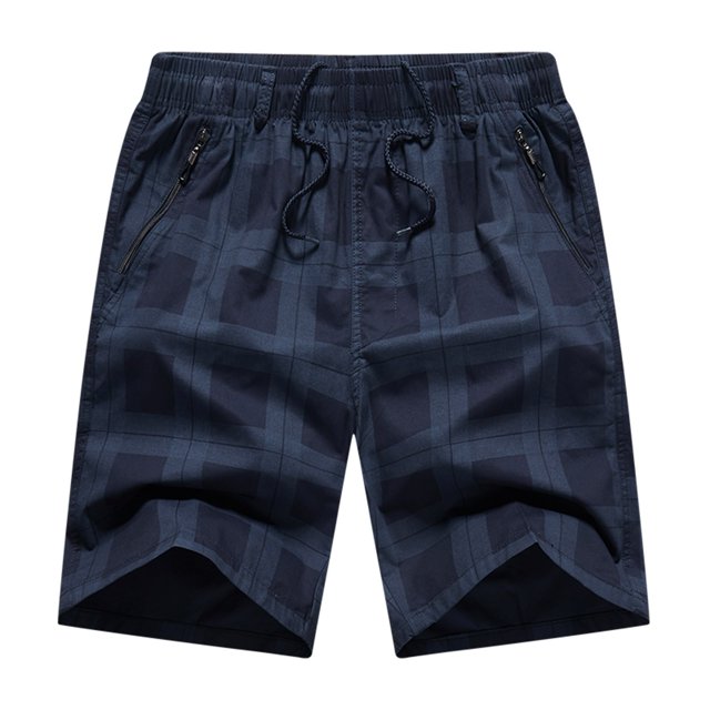 toraway Male Spring Summer Shorts Striped Pocket Tether Cropped Pants Athletic Functional Cargo Pants XXXXXXL