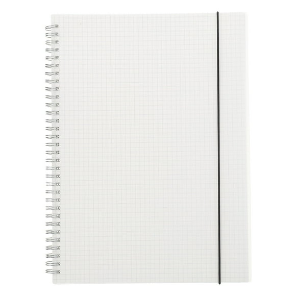 Graph Paper Spiral Notebook