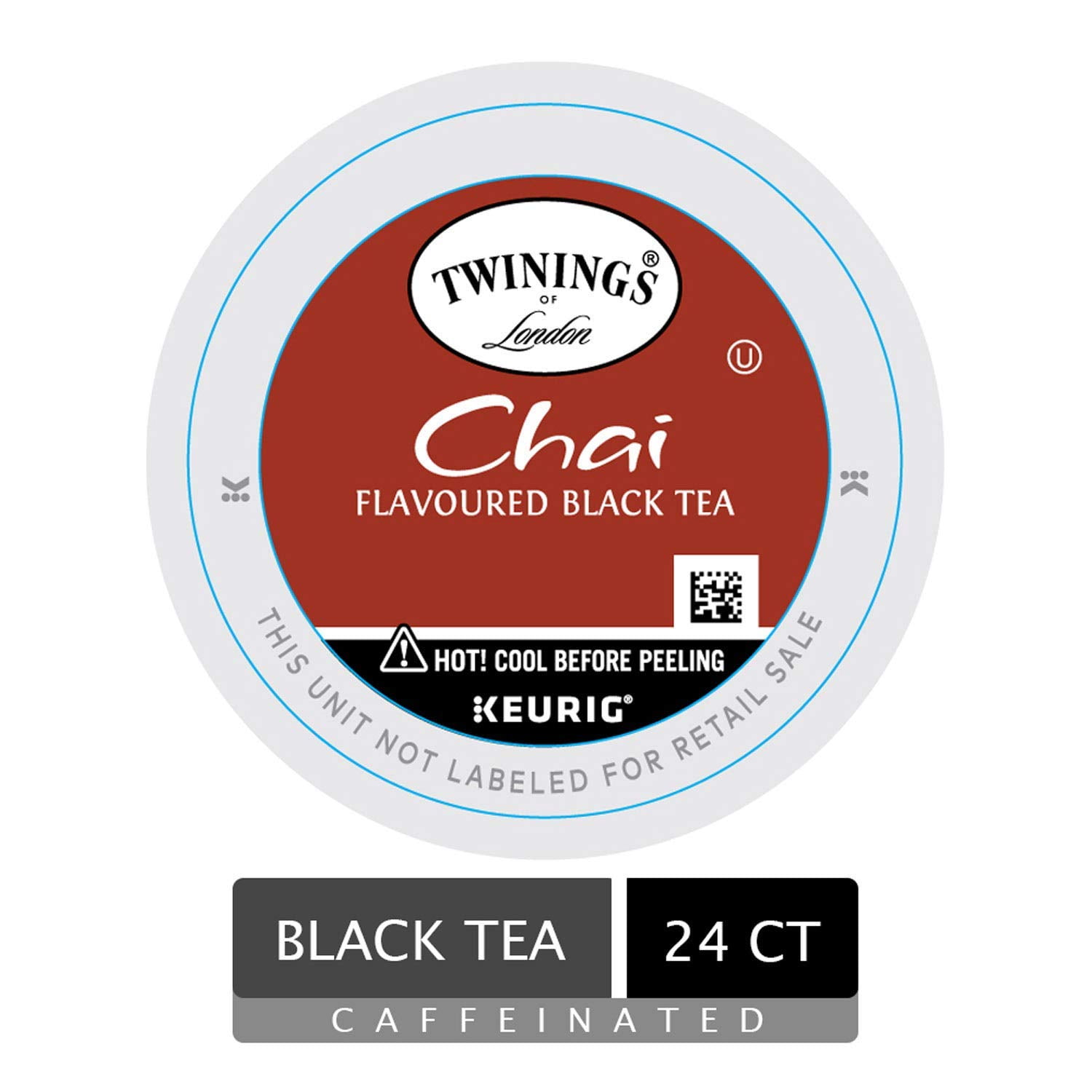 Twinings of London Chai Tea K-Cups for Keurig, 24 Count (Pack of 1)