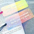thumbnail image 2 of Sit Down And Read Bookmark, Funny Acrylic Bookmark, Reading Book Lover For Girls, 2 of 5