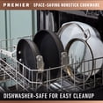 thumbnail image 4 of Calphalon Premier Space-Saving Hard-Anodized Nonstick 10-Piece Cookware Set, 4 of 6