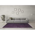 thumbnail image 3 of Ahgly Company Machine Washable Indoor Rectangle Abstract Blue Modern Area Rugs, 2' x 4', 3 of 4
