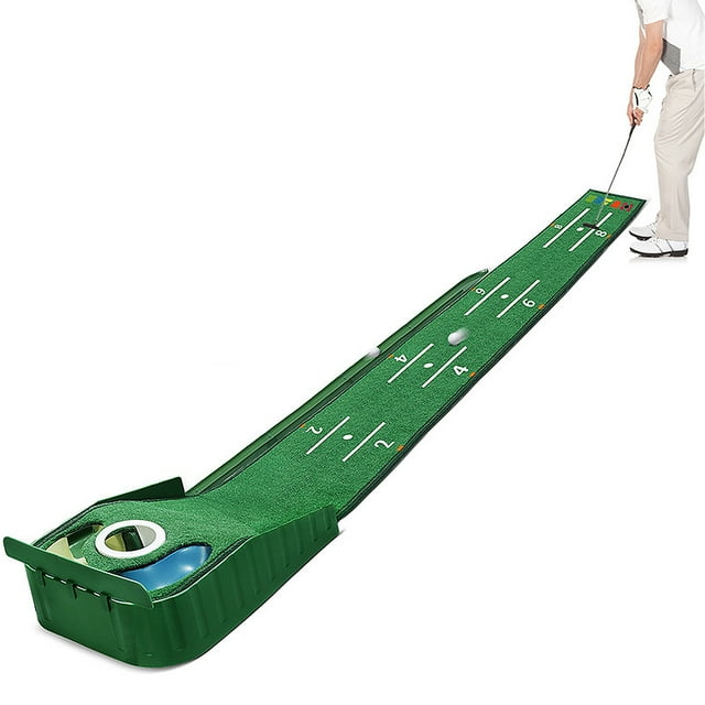 Golf putting green mat Indoor golf putting mat (with ball)