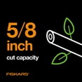 thumbnail image 5 of Fiskars Bypass Pruning Shears, 5/8-Inch Cut Capacity Garden Clippers, Gardening Scissors with Sharp, Rust Resistant Steel Blade, 5 of 5