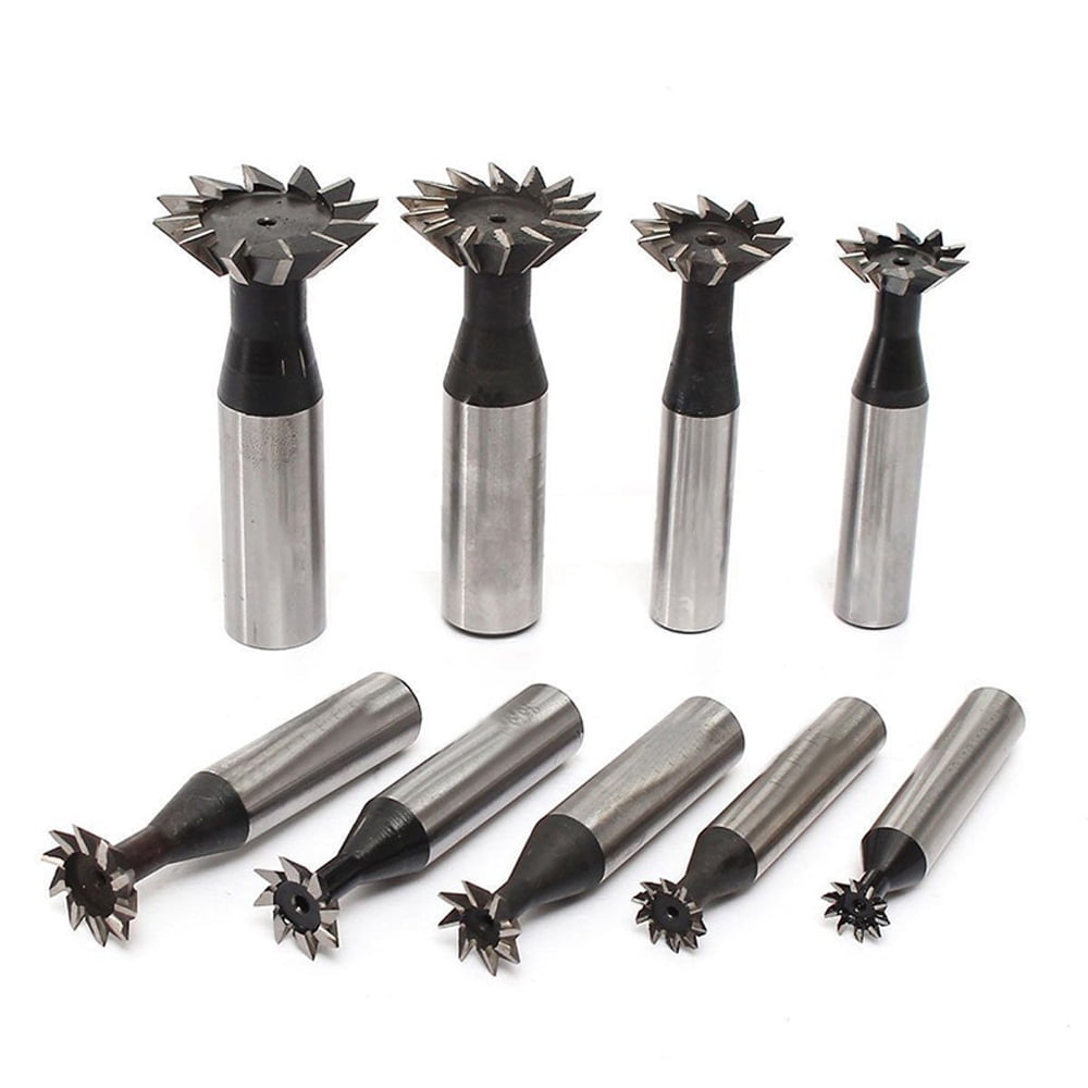 1 piece 20 mm 45°  straight shank hard alloy dovetail groove milling cutter