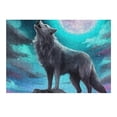 thumbnail image 5 of WYYP Wolf Moon Fantasy Art Wooden Puzzle Challenging Difficult Wood Puzzles for Adults 300 PCS, 5 of 6