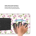 thumbnail image 5 of Disketp Tulips Flowers Gaming Mouse Mat Long Extended Mouse Pad Desk Mat Non-Slip Rubber Mice Pads Stitched Edges(315.5 x 16 x 0.12 Inches), 5 of 8
