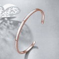 thumbnail image 5 of WINNICACA Opal Bracelet Sterling Silver Rose Gold Opal Cuff Bangle Bracelets Hypoallergenic Inspirational Jewelry Gifts for Women, 5 of 7