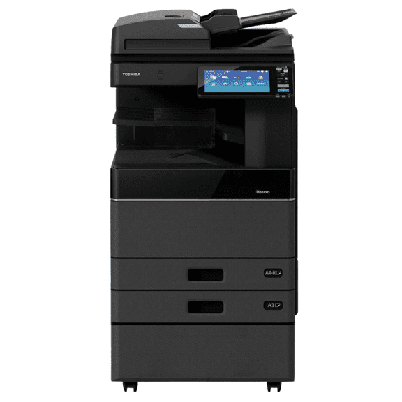 Restored Toshiba e-STUDIO 2008A Monochrome Multifunction Copier Printer Scanner 20 PPM Print Copy Scan Duplex Network Laser