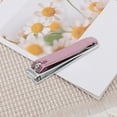 thumbnail image 6 of Unique Bargains 1pc Large Nail Clippers for Toenails and Fingernails 3.15" Length Pink, 6 of 6
