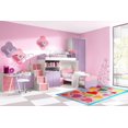 thumbnail image 2 of Tapis rectangle amusant pour enfant cœurs-roses multicolore nylon, 2 of 2