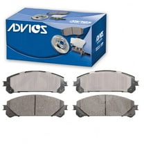 ADVICS Front Disc Brake Pad Set compatible with Toyota Sienna 2011-2018