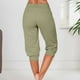 thumbnail image 3 of WILLBEST Pantalones Casuales de Cintura Alta con Cordón y Bolsillos para Mujer: Ideales para Uso Diario. Diseño Elegante para Primavera y Verano. Conjuntos Cómodos y Relajados. Extra Grande, 3 of 5