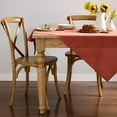thumbnail image 6 of Mainstays Yale Solid Fabric Table Throw, Brick, 50"W x 50"L, 1 Piece, 6 of 8