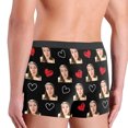 thumbnail image 4 of Wxolcjlv Mens Boxer Briefs Valentine's Day Diy Printing Custom Underwear With Face Custom Trendy Graphic Boxers Male Holiday Gifts Watermelon Red_2086516_1 L, 4 of 4