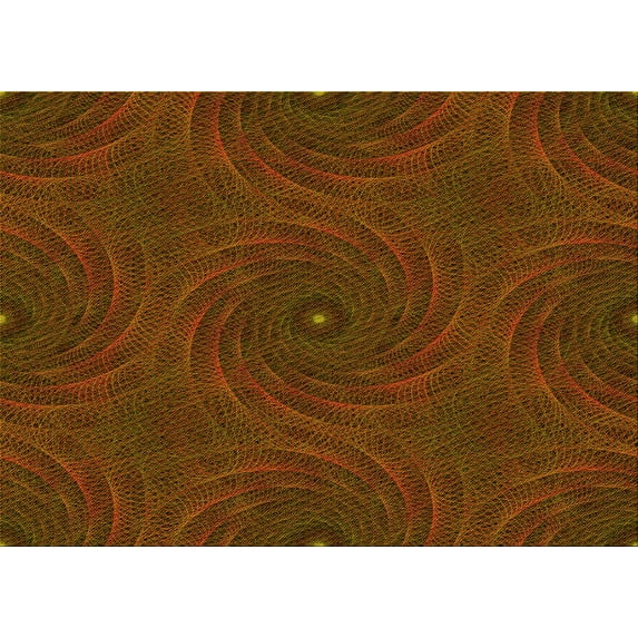 Ahgly Company Indoor Rectangle Patterned Maroon Red Area Rugs, 7' x 10'