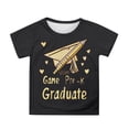 thumbnail image 2 of Girls T Shirts Size 3-4Y Preschool Graduation Graphic Tees Short Sleeve Crewneck Summer Top Cute Class of 2026 Gifts Comfortable Kids T-shirt, 2 of 4