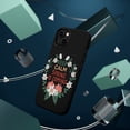thumbnail image 3 of DistinctInk MagSafe Tough Case for Apple iPhone 15 (6.1" Screen) - Keep Calm Spring Is Coming - Tempered Glass Back, 3 of 6