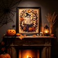 thumbnail image 4 of Halloween Craft Supplies, Halloween Diamond Painting Kit, Diamond Art for Adults and All Ages, Spooky Halloween Wall Art Decor, 30Cm X 30Cm Round Pearl Diamond Ghost Pumpkin, 4 of 7