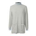 thumbnail image 3 of Color Baggy Pocket High Neck Long Sleeved T Shirt, 3 of 6