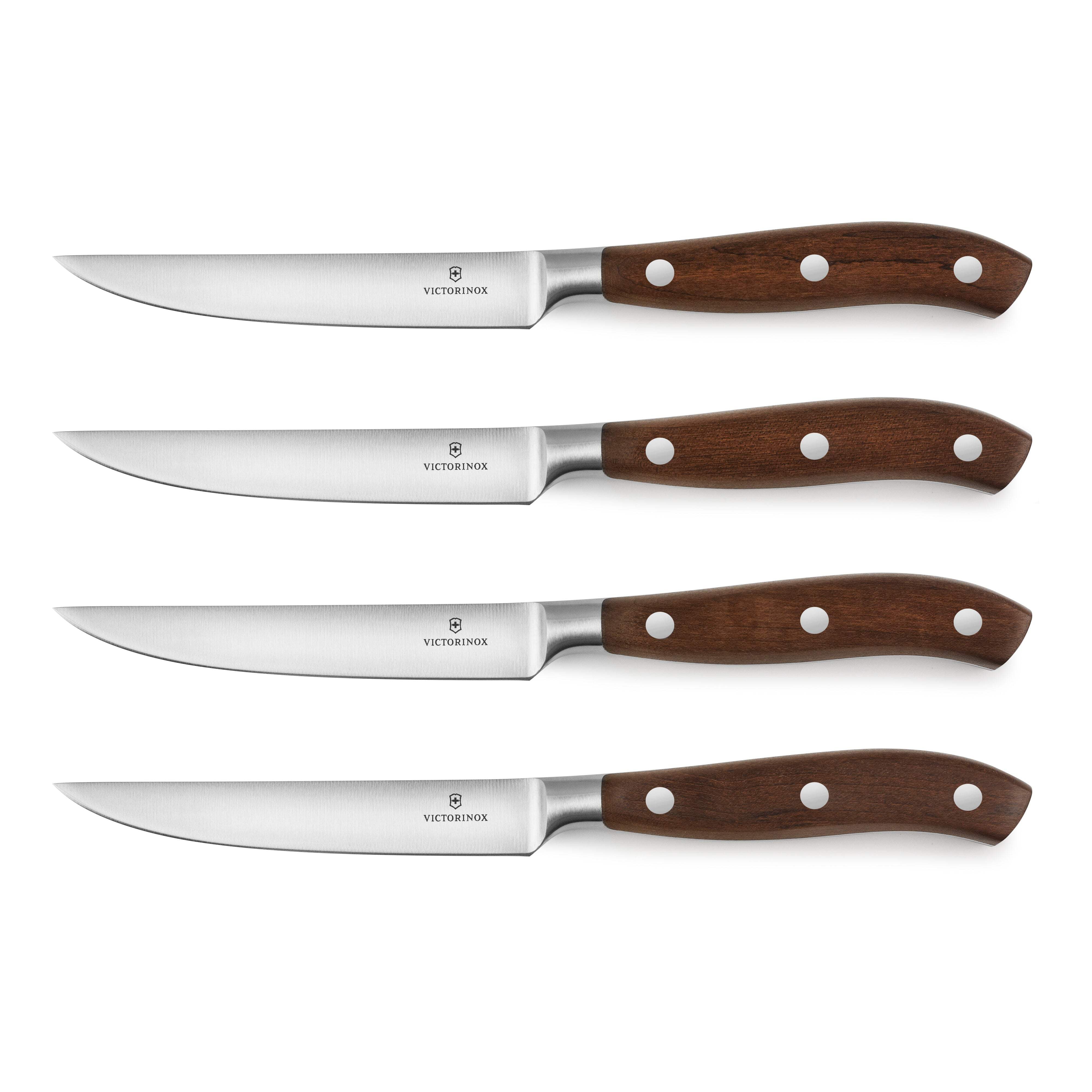 Victorinox Grand Maitre Wood 4 Piece Steak Knife Set
