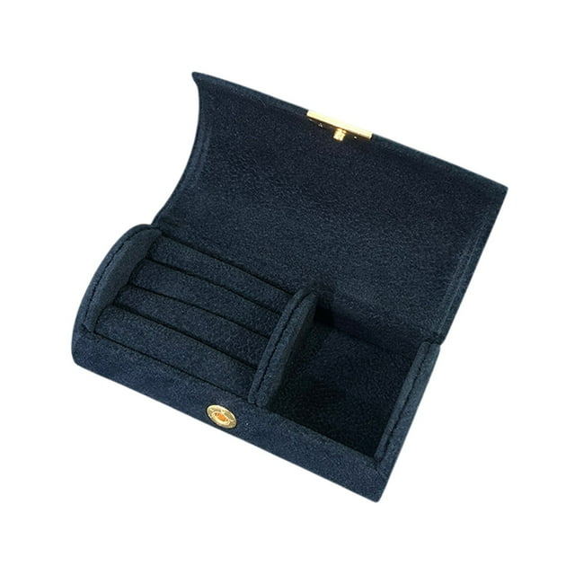Nilvkv Bead Velvet Travel Portable Arched Small Jewelry Box Jewelry Storage Box Fashion Jewelry Packaging Box, Organization and Storage