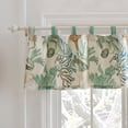 thumbnail image 3 of Greenland Home Fashions  Atlantis Jade Window Valance, 3 of 5