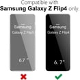 thumbnail image 2 of for Samsung Galaxy Z Flip 4 Phone Case Liquid Silicone Grip, Cute Thin Slim Soft Rubber TPU Plain Smooth Gel Cover for Women Girl Aesthetic Design, Matte Solid Protective & Shockproof, Red, 2 of 13