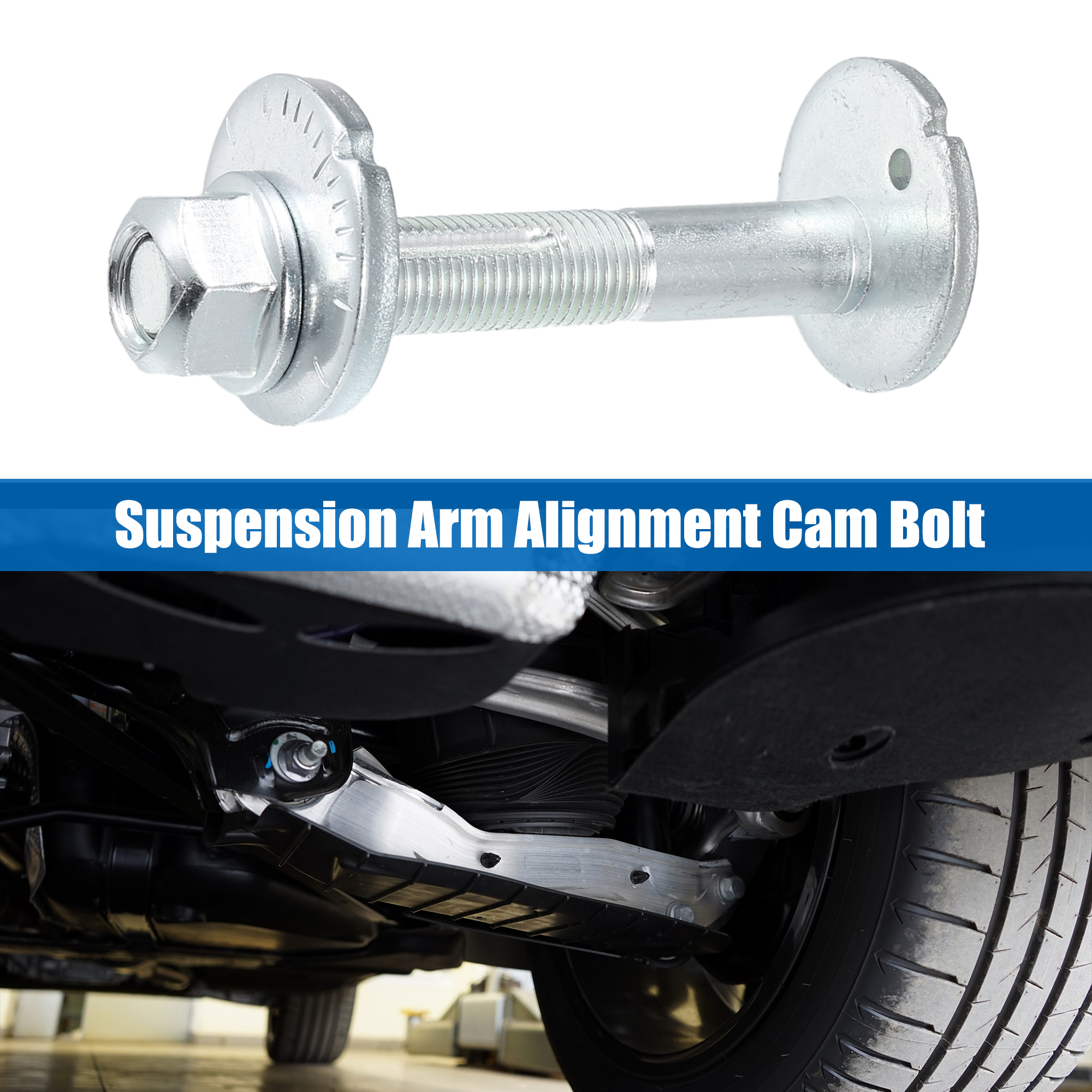 Unique Bargains Suspension Arm Alignment Eccentric Cam Bolt for Nissan Rogue 2011-2018