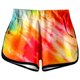 thumbnail image 4 of Conjunto de verano para niña REDARER con efecto tie-dye: top de manga corta con bolsillo y pantalones cortos transpirables, ropa informal ligera, talla 8-9 años, 4 of 4