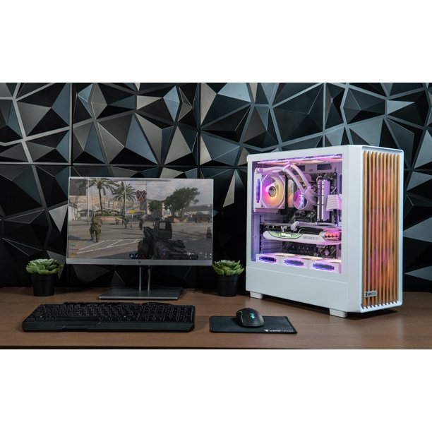 ViprTech Overlord Wood Gaming PC - AMD Ryzen 7 (4.4Ghz), RTX 5050