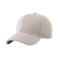 thumbnail image 3 of Milageto Baseball Cap Adjustable Strap Baseball Hat for Men for Autumn Winter Outdoor Beige, 3 of 8