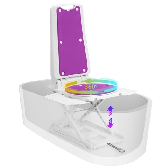 Arshin Sit to Stand Lift with Wheels,Stand Assist Patient Transfer Device for Elderly Home Care-Purple