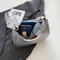 thumbnail image 1 of Bolsos de las señoras Bolso de la media luna casual de cuero de la PU Regalo de cumpleaños Fiesta de viaje de compras, 1 of 8