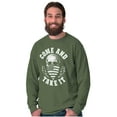 thumbnail image 5 of Defend Freedom Liberty Flag Skull Long Sleeve TShirt Men Women Brisco Brands L, 5 of 6