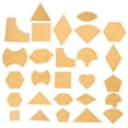 thumbnail image 4 of LEORX Quilting Rulers and Templates 27 Sets Acrylic Tools for Craft Enthusiasts, 4 of 8