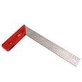 thumbnail image 4 of Framing Square, Professional Measurement Ruler 90 45 Degree Woodworking Square Carpenter Square Metal Ruler Right Angle Ruler Carpenter Square Layout Tool with Level Bubble, 4 of 7