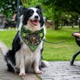 thumbnail image 4 of Sulaicai St. Patrick's Day Dog Bandanas, Irish Shamrock Design Scarves, Pet Scarves, Adjustable Pet Bandana for Small, Medium, and Large Dogs, 4 of 8