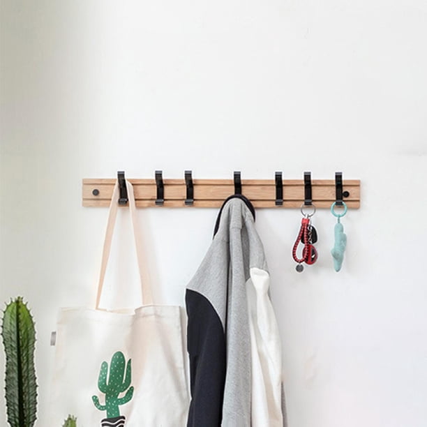 Acheter Porte-manteau mural à 6 crochets, pour cuisine, salle de bains, cintre pour vêtements