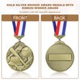 thumbnail image 4 of Medallas de Premio para Juegos de Béisbol Uxcell con Cintas, Medallas de Ganador para Competencias Deportivas Oro, 4 of 7