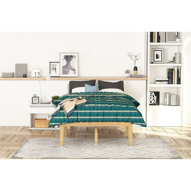 Naomi Home Isabella Wood Platform Bed, Ikea Twin Xl Bed Frame