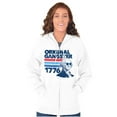 thumbnail image 5 of OG President Washington 1776 Joke Zip Up Hoodie Men's Women's Brisco Brands S, 5 of 6
