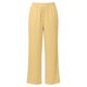 thumbnail image 3 of Pantalones de Pierna Ancha de Cintura Alta para Mujeres Pantalones de Cintura Elásticos de Cordón de Lino de Color Sólido, 4 Bolsillos Que Fluyen Pantalones de Verano, 3 of 7