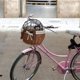 thumbnail image 1 of Cesta para bicicleta, cesta delantera para manillar de bicicleta, cesta ligera tejida a mano, Gato, transportador para perros para bicicletas de Marrón, 1 of 8