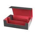 thumbnail image 3 of Tachiuwa Card Deck Box Collectible Sturdy Gathering Card Toy Strong Game Card Storage black red, 3 of 9